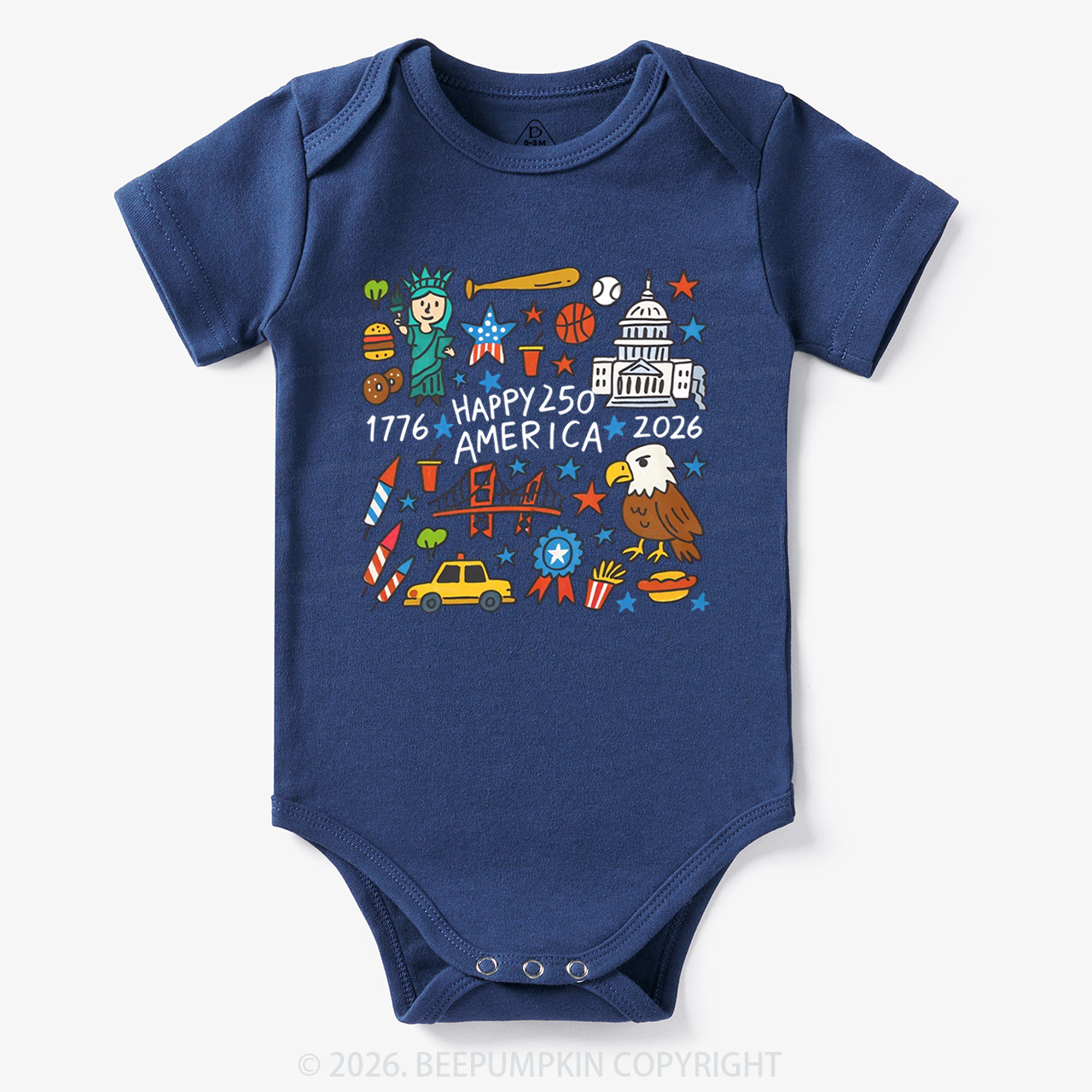 America 250th Anniversary Bodysuit