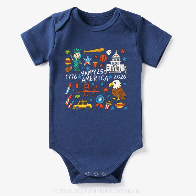 America 250th Anniversary Bodysuit