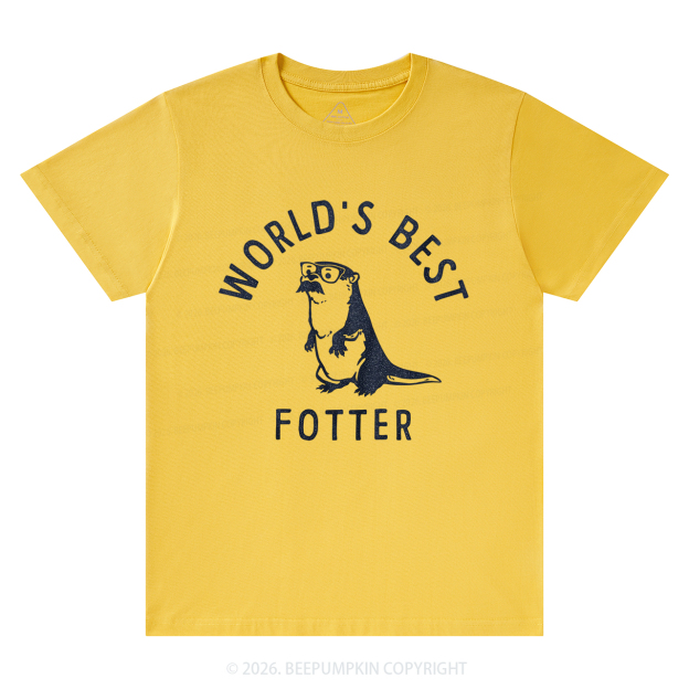 Funny Otter World's Best Father T-Shirts