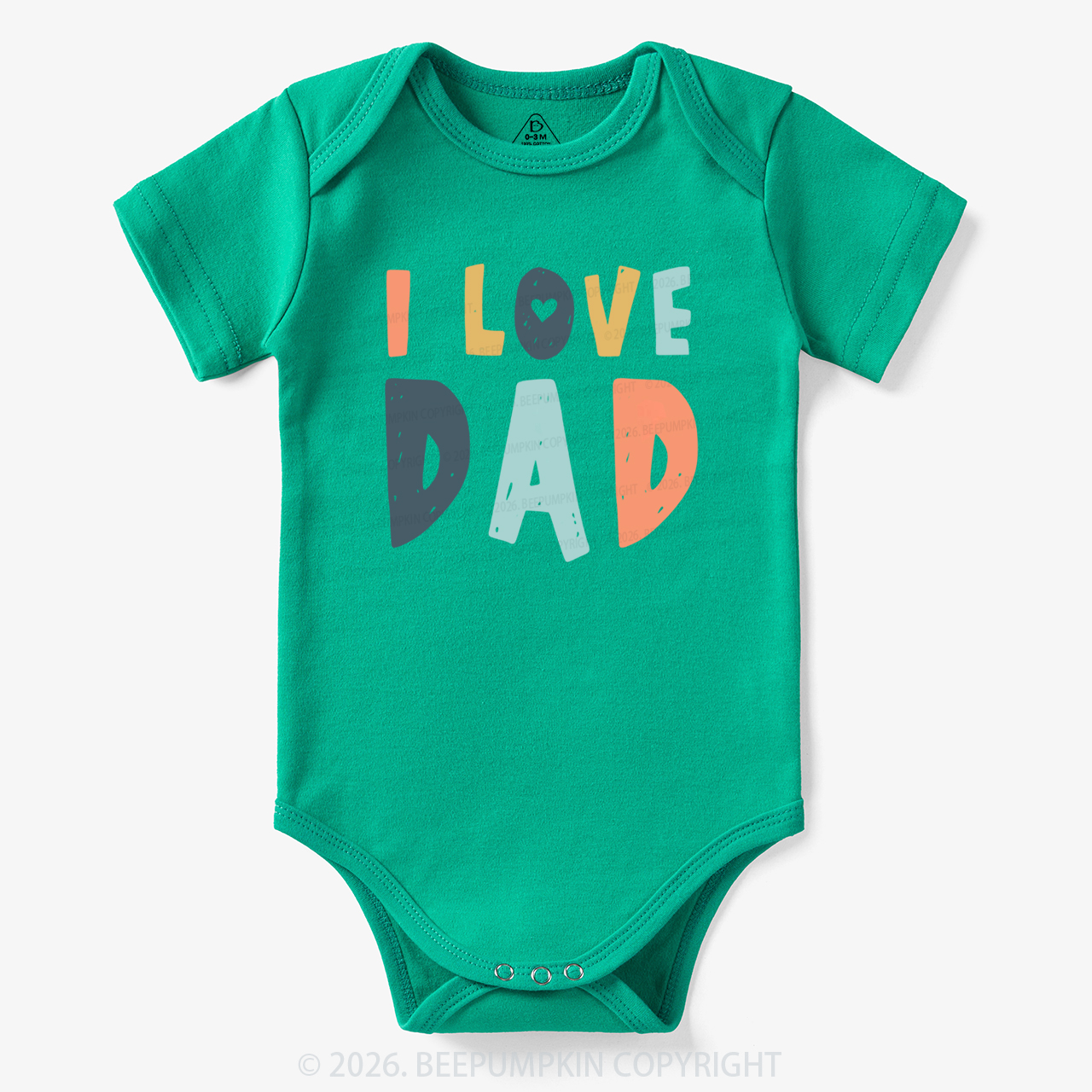 Father’s Day ‘I Love Dad’ Bodysuit