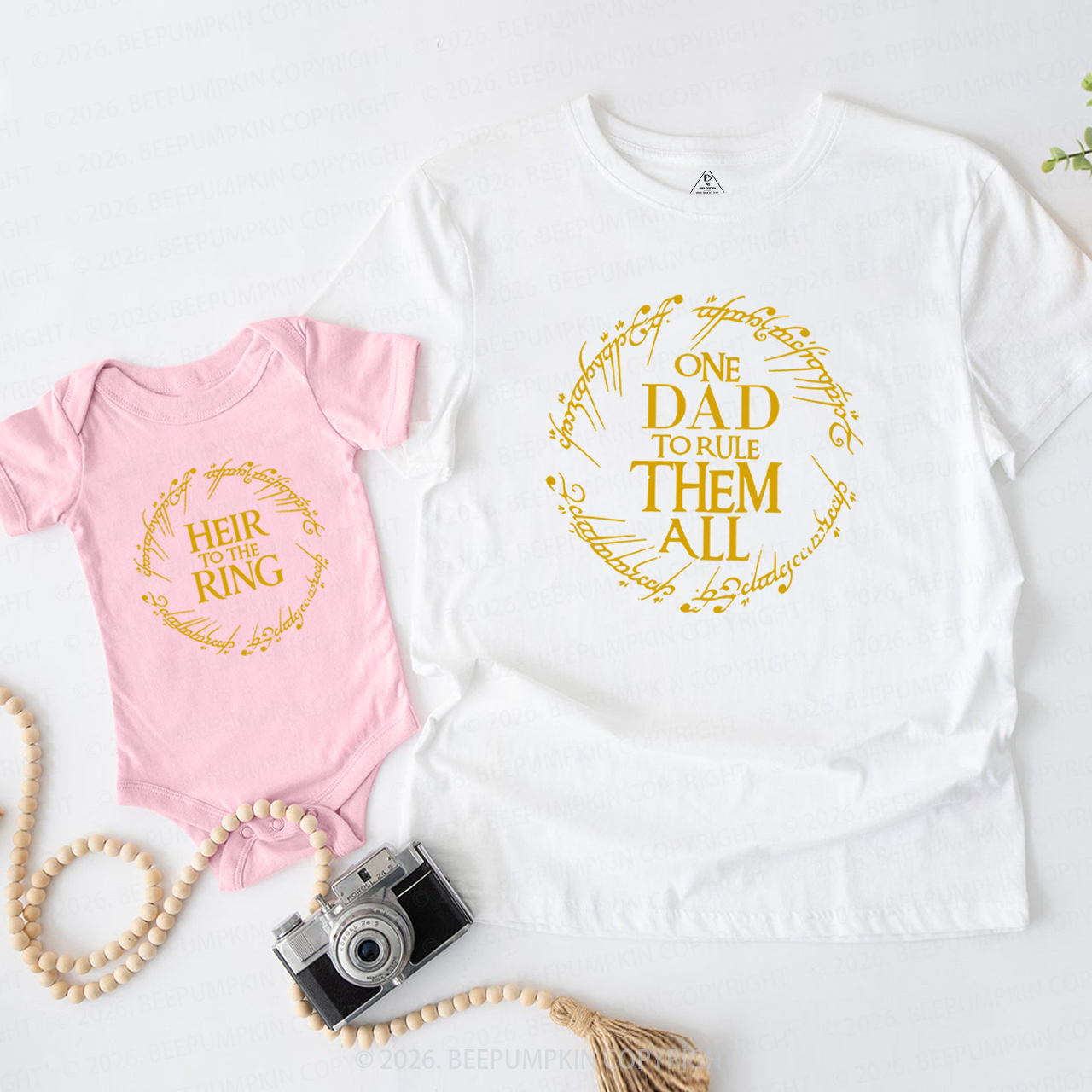 One Dad To Rule Them All Dad&Me Matching Shirts