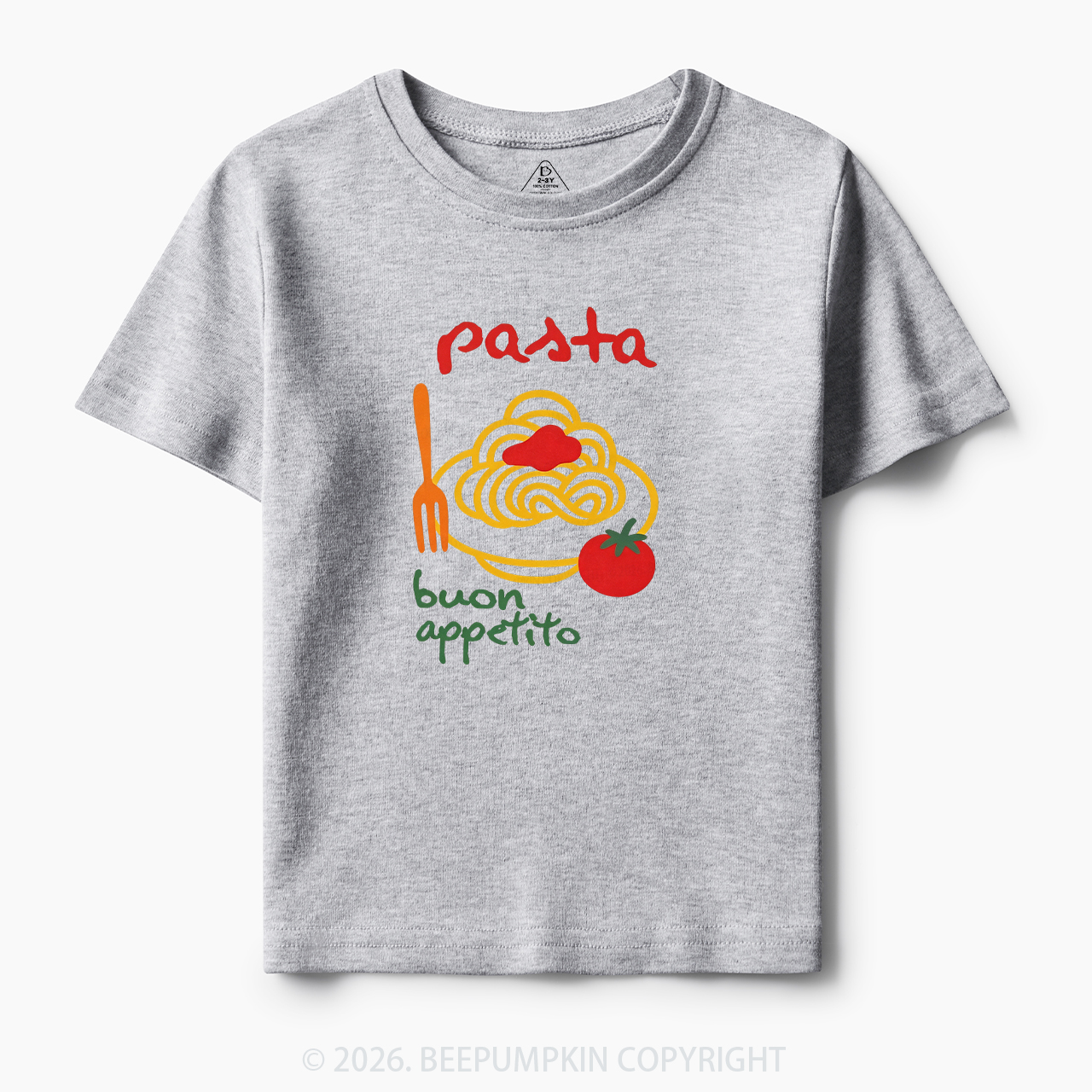 Spaghetti Pasta Toddler&Kid's Tees