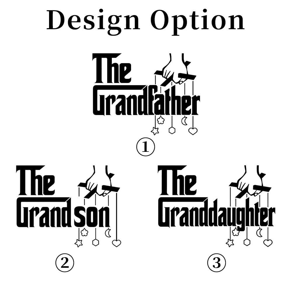 The Grandfather Grandson Granddaughter Grandpa&Me Matching Shirts