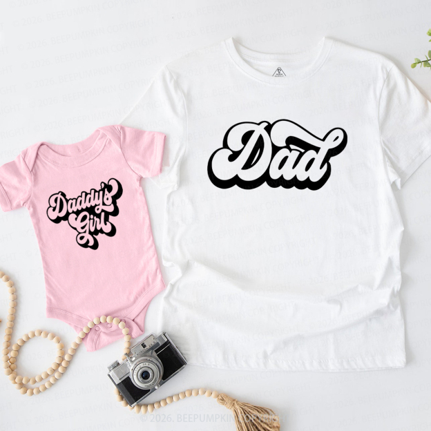 Dad and me Daddy And Daughter Shirts