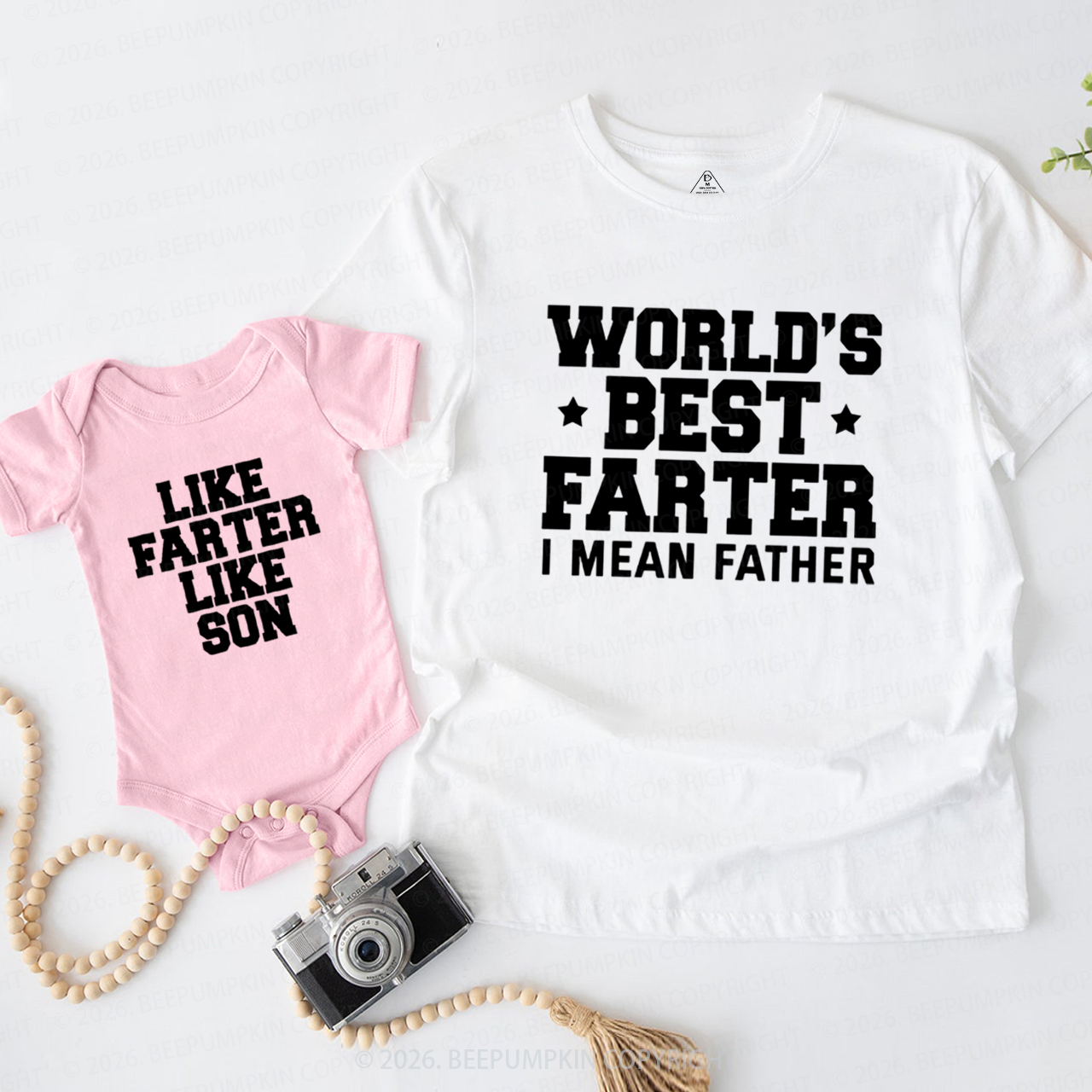 Best Farter I Mean Father Like Son Like Daughter Dad&Me Matching Shirts