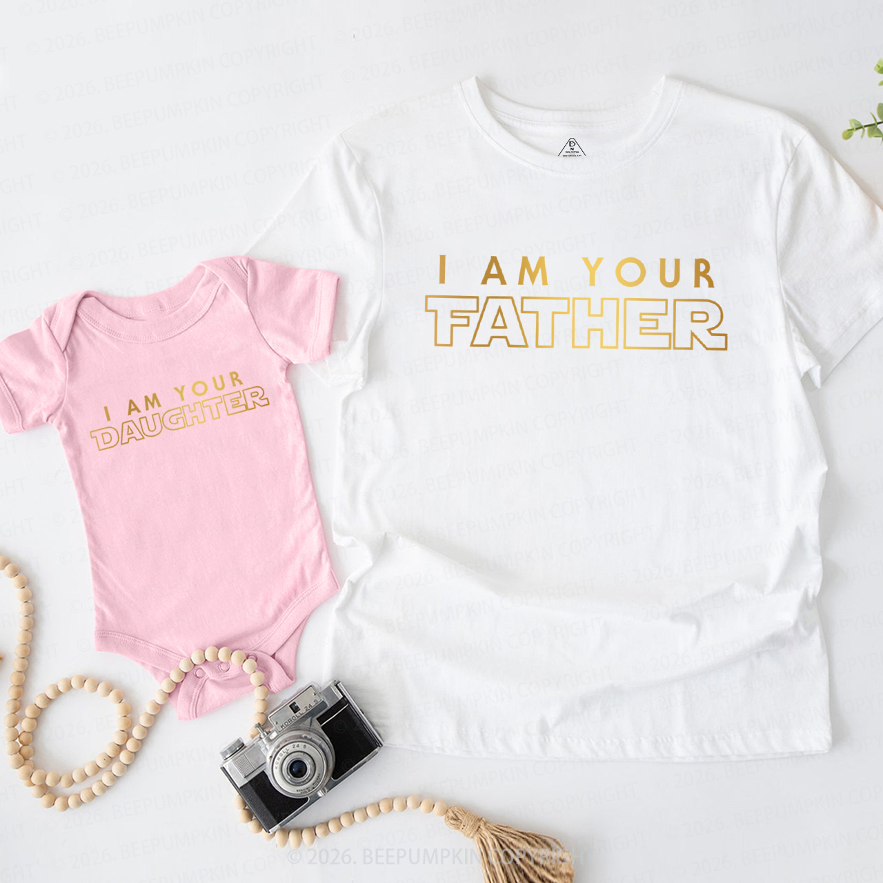 I Am Your Father Your Son Your Daughter Dad&Me Matching Shirts