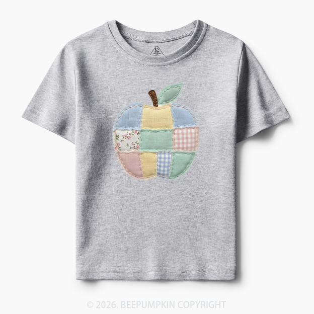 Spring Back to School Apple Toddler&Kid's Tees