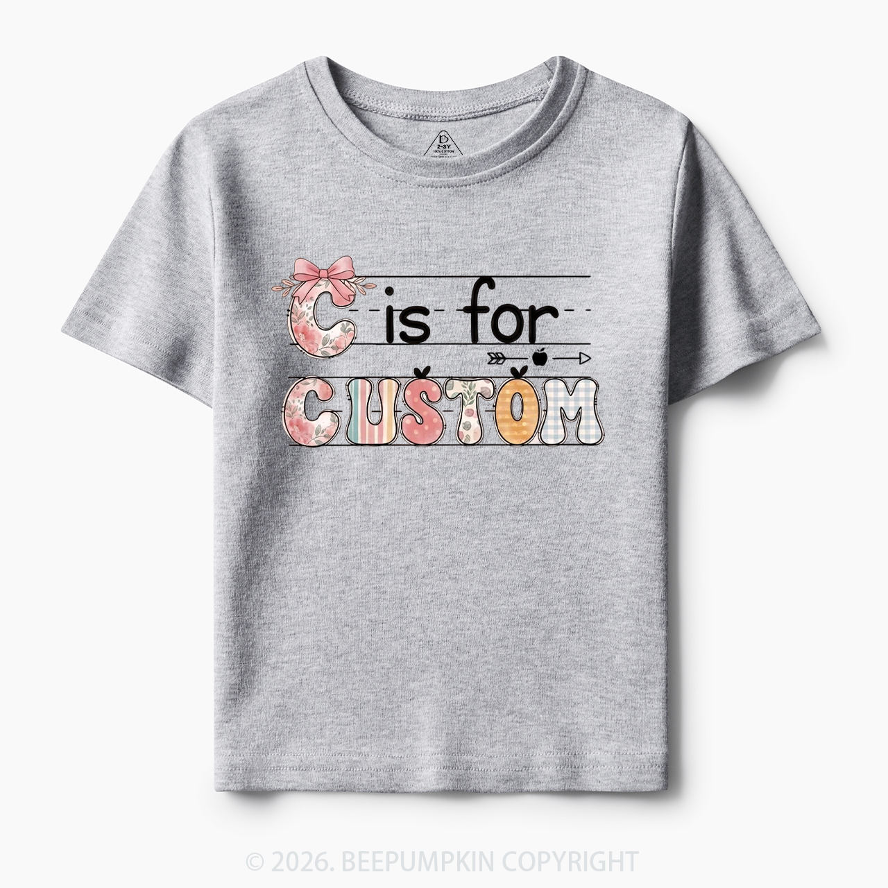Personalized Kids Name Back To School Toddler&Kid's Tees