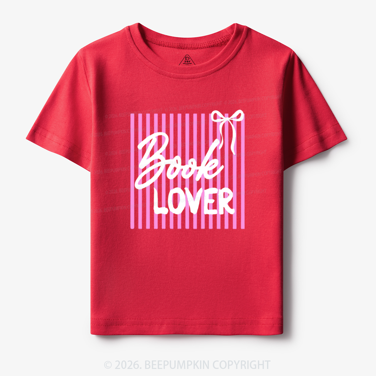 Coquette Book Preppy Stripes Toddler&Kid's Tees