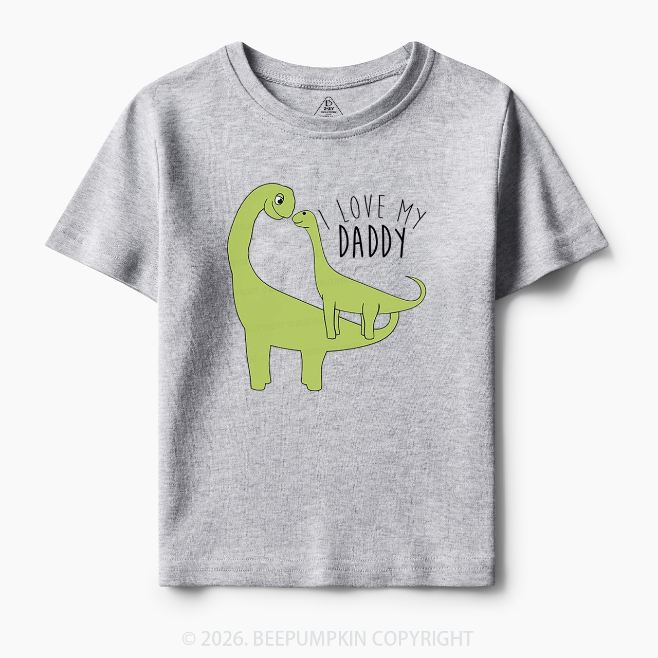 I Love My Daddy Dinosaur Toddler&Kid's Tees