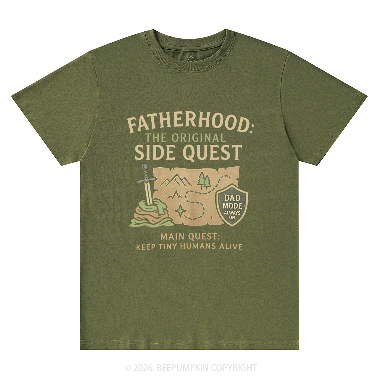 Fatherhood:The Original Side Quest T-Shirts