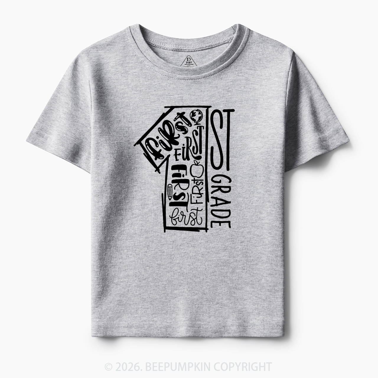School Doodle Grade Back to School Toddler&Kid's Tees