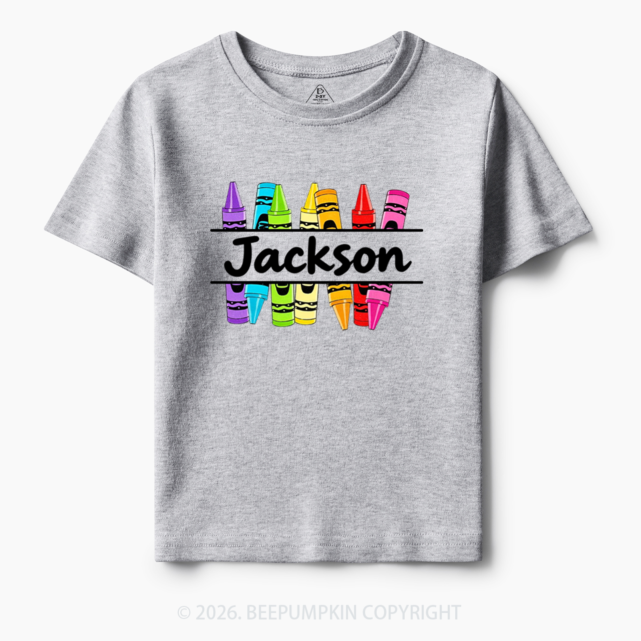 Personalized Name Back To School Toddler&Kid's Tees