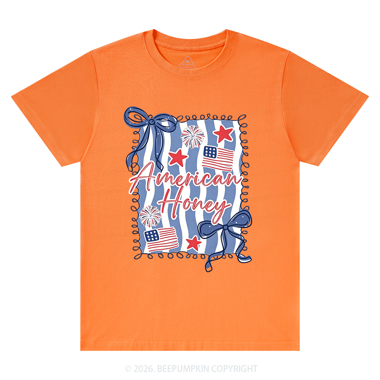 American Honey Flag Bows T-Shirts