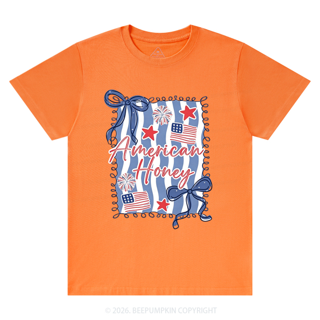 American Honey Flag Bows T-Shirts