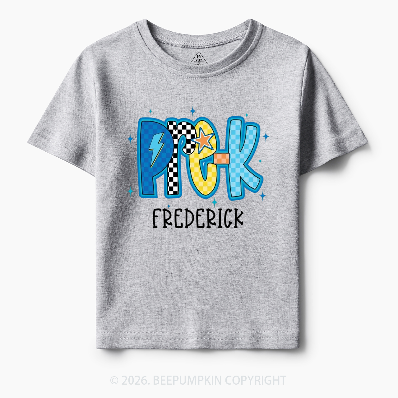 Personalized Prek School Back To School Toddler&Kid's Tees