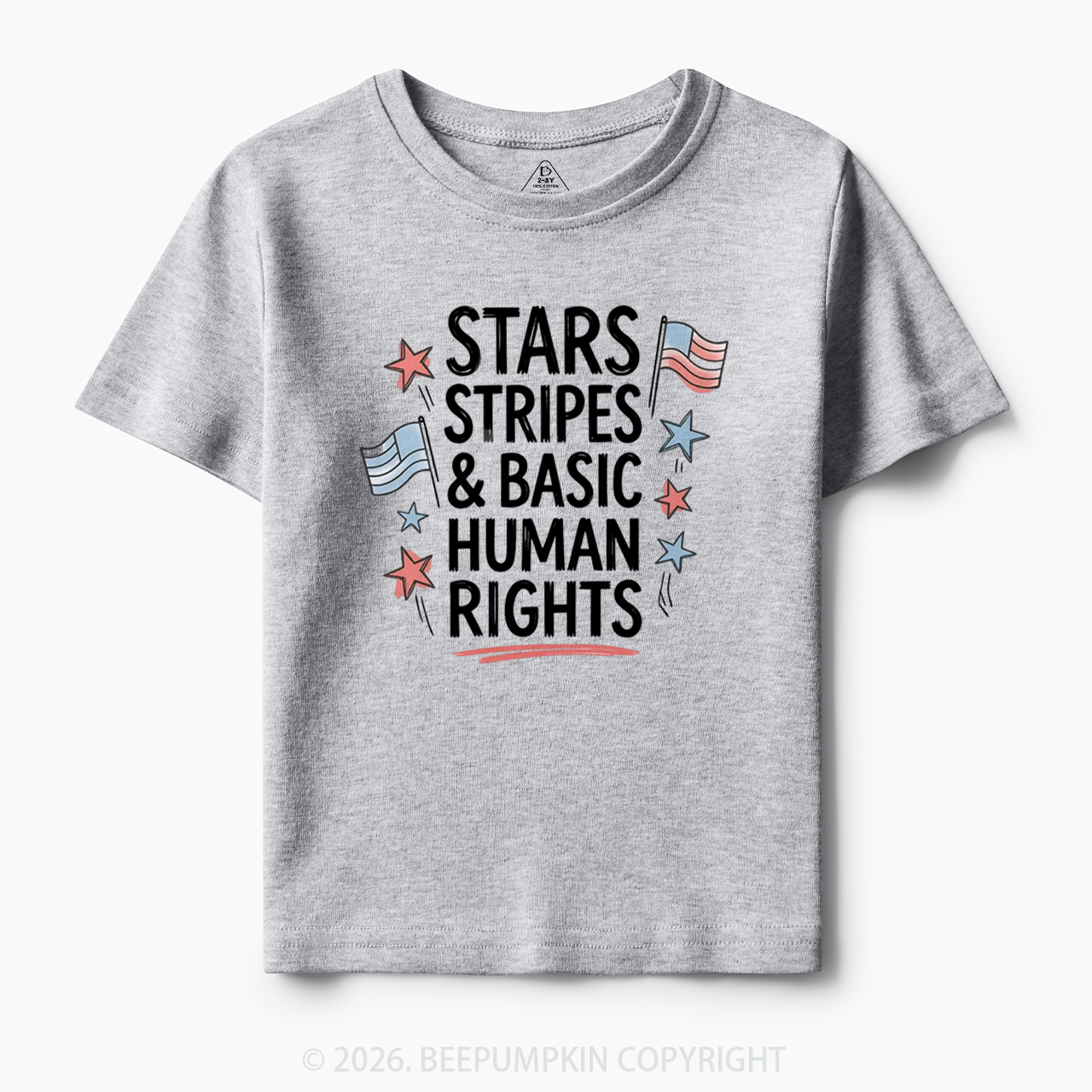 Stars Stripes Patriotic 4th Of July Toddler&Kid's Tees