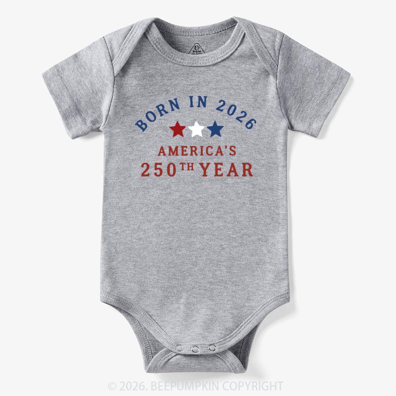 Born in 2026 America’s 250th Year Bodysuit