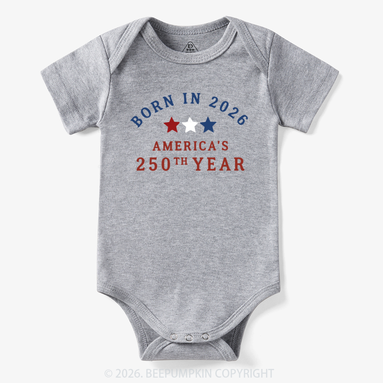 Born in 2026 America’s 250th Year Bodysuit