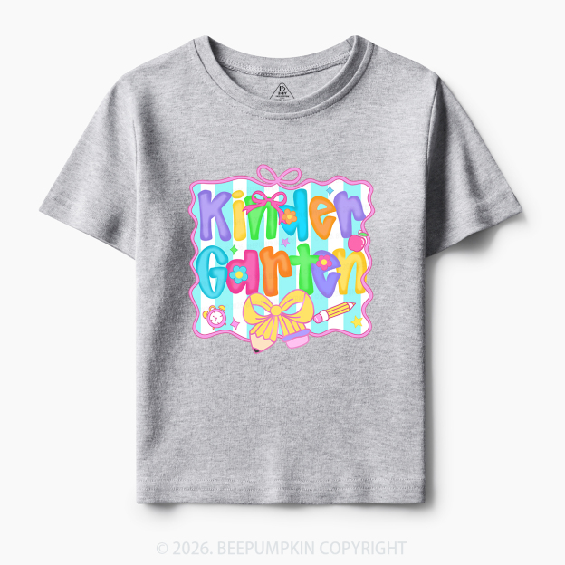 Personalized Preppy Back To School Bundle Toddler&Kid's Tees Beepumpkin