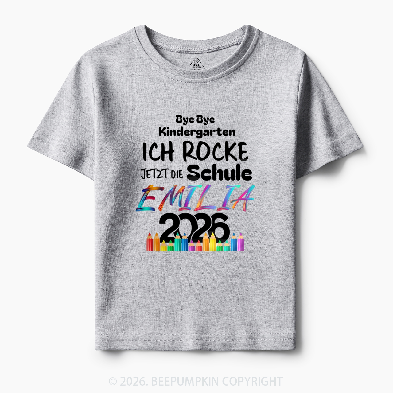 Personalized I Rock School Back To School Toddler&Kid's Tees