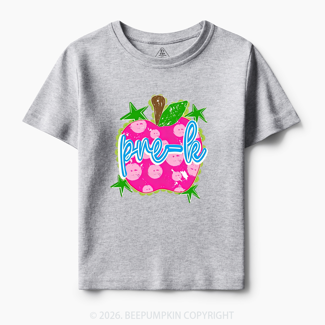 Personalized Polkadots Apple Back To School Toddler&Kid's Tees