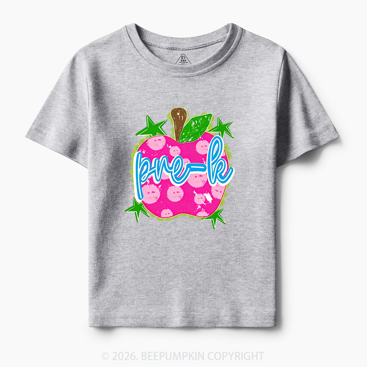 Personalized Polkadots Apple Back To School Toddler&Kid's Tees