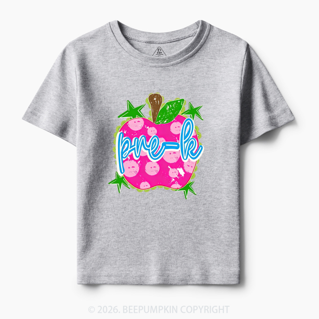 Personalized Polkadots Apple Back To School Toddler&Kid's Tees