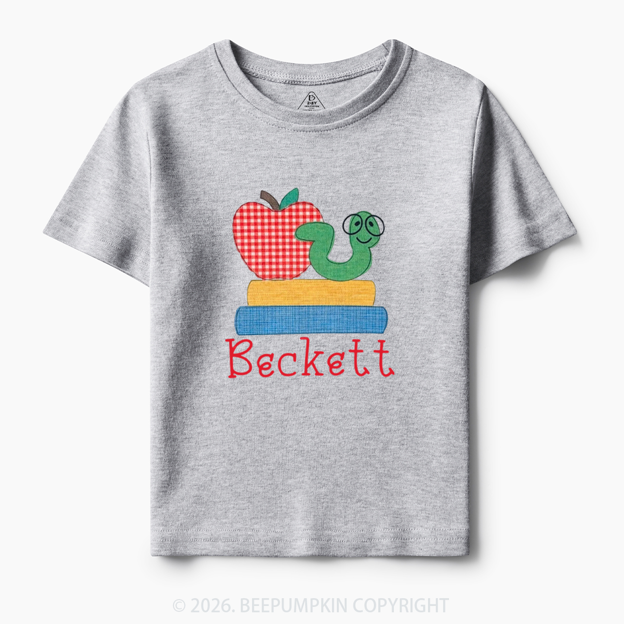 Personalized Name Caterpillar Back To School Toddler&Kid's Tees