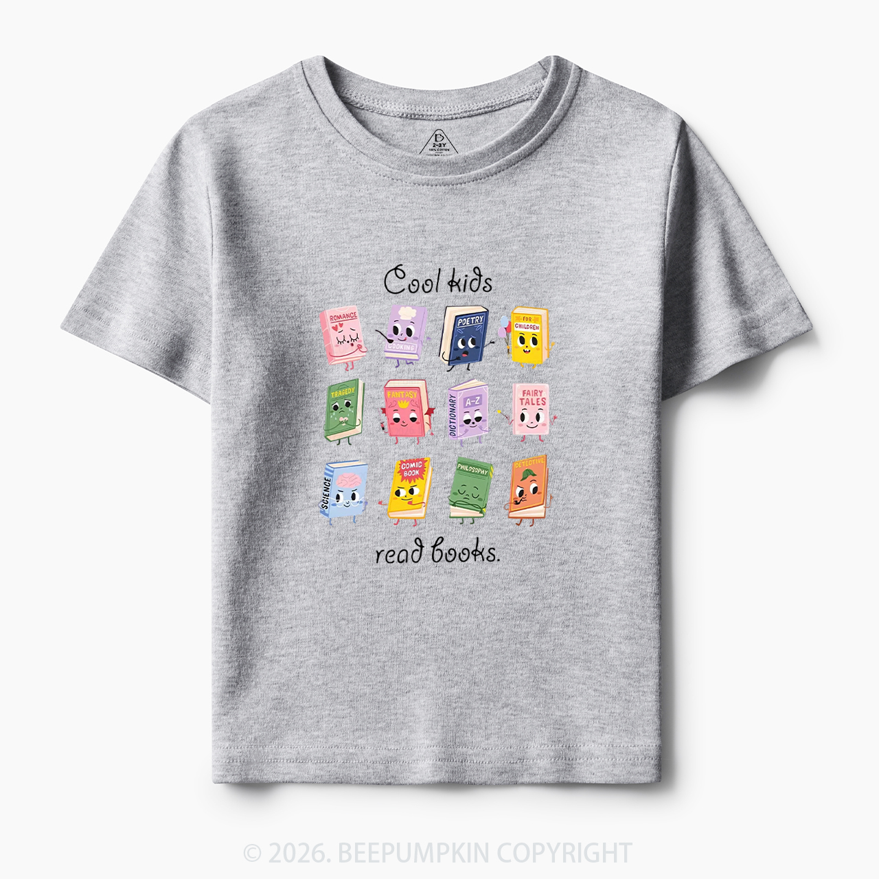 Cool Kids Read Books Back To School Toddler&Kid's Tees