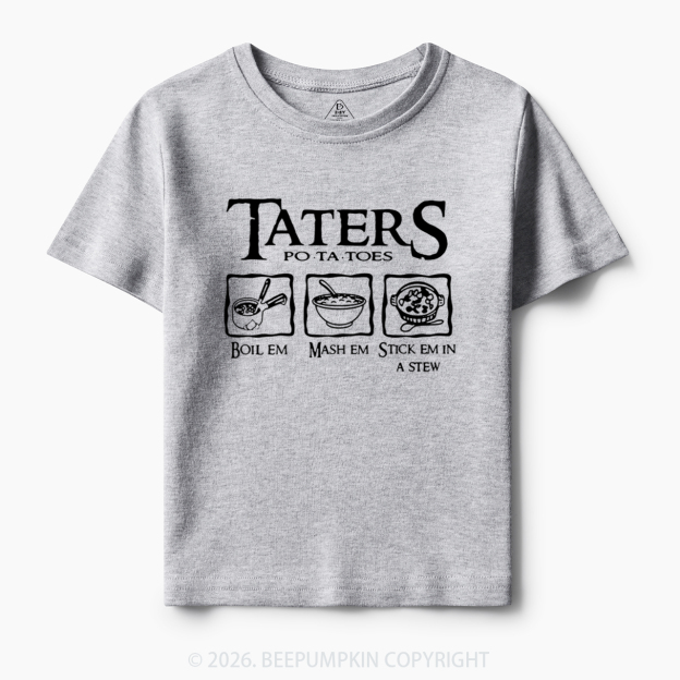 Taters Potatoes Funny Toddler&Kid's Tees