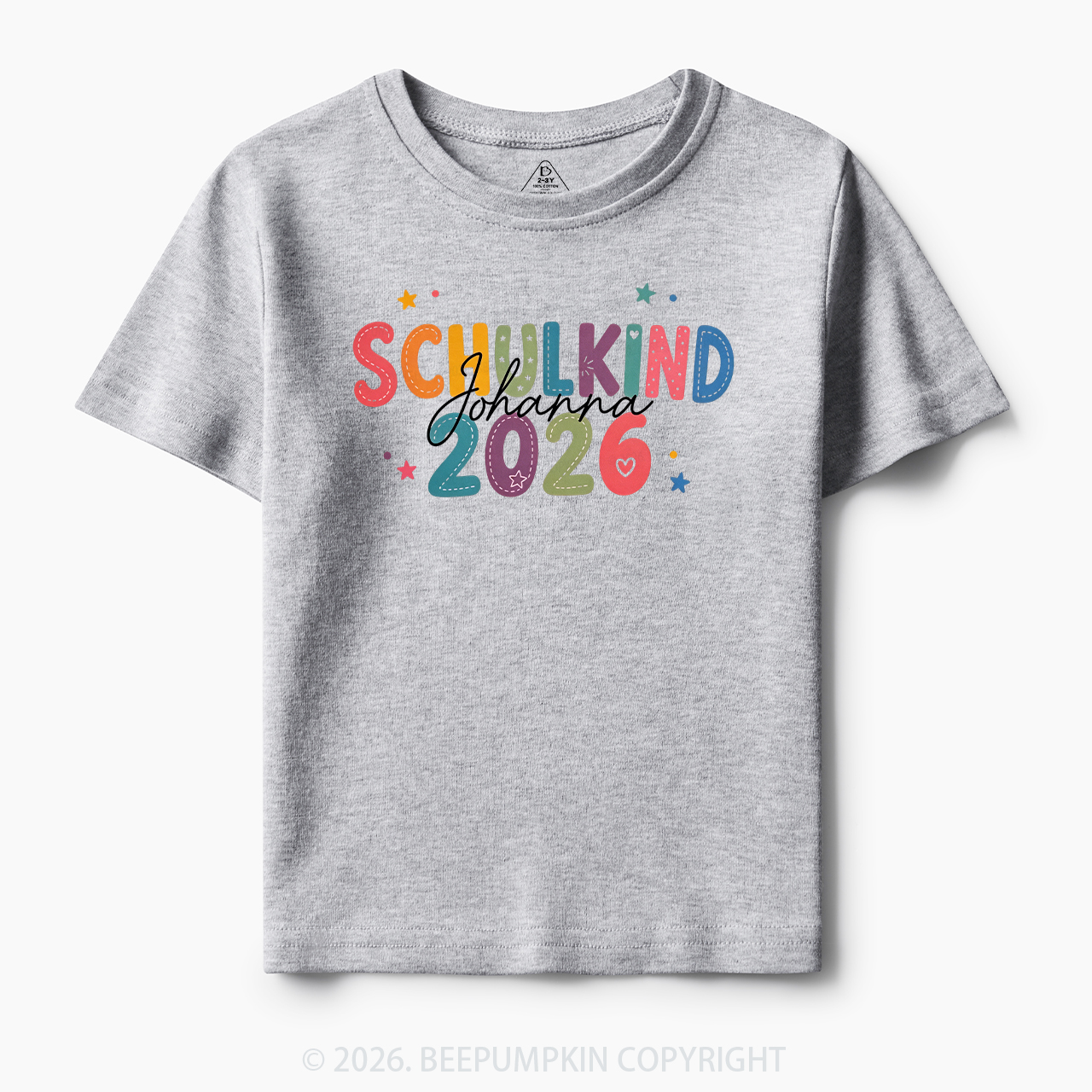 Personalized Schulkind First Day of School Toddler&Kid's Tees