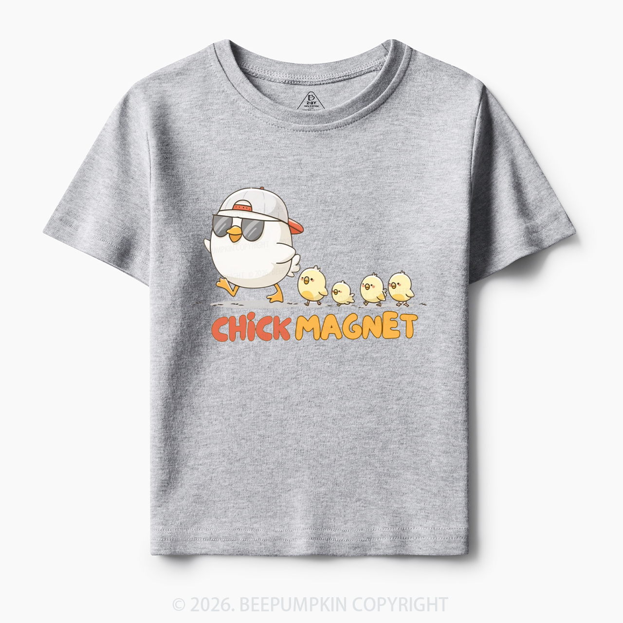Chick Magnet Funny Farm Animal Toddler&Kid's Tees