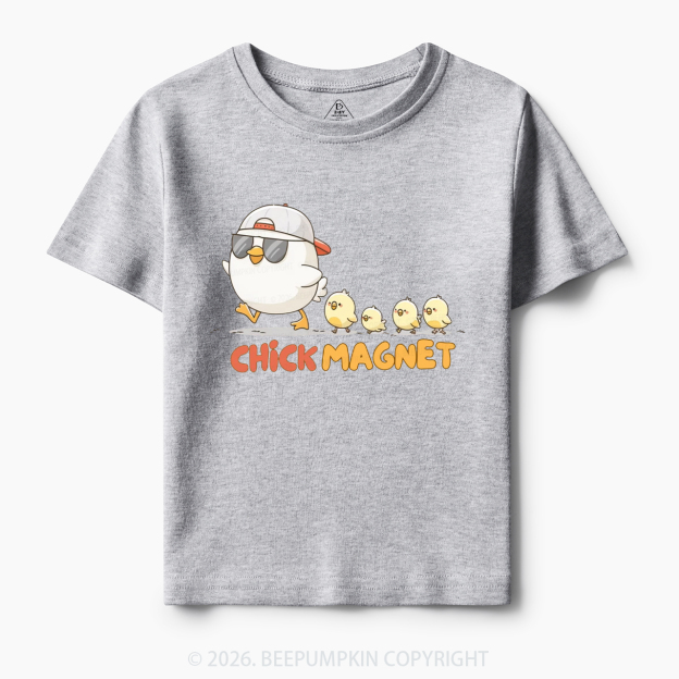 Chick Magnet Funny Farm Animal Toddler&Kid's Tees