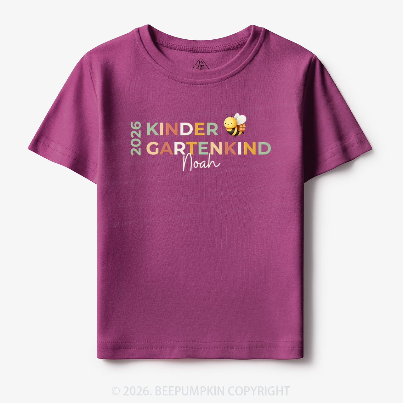 Personalized Name Icon Kindergarten Toddler&Kid's Tees