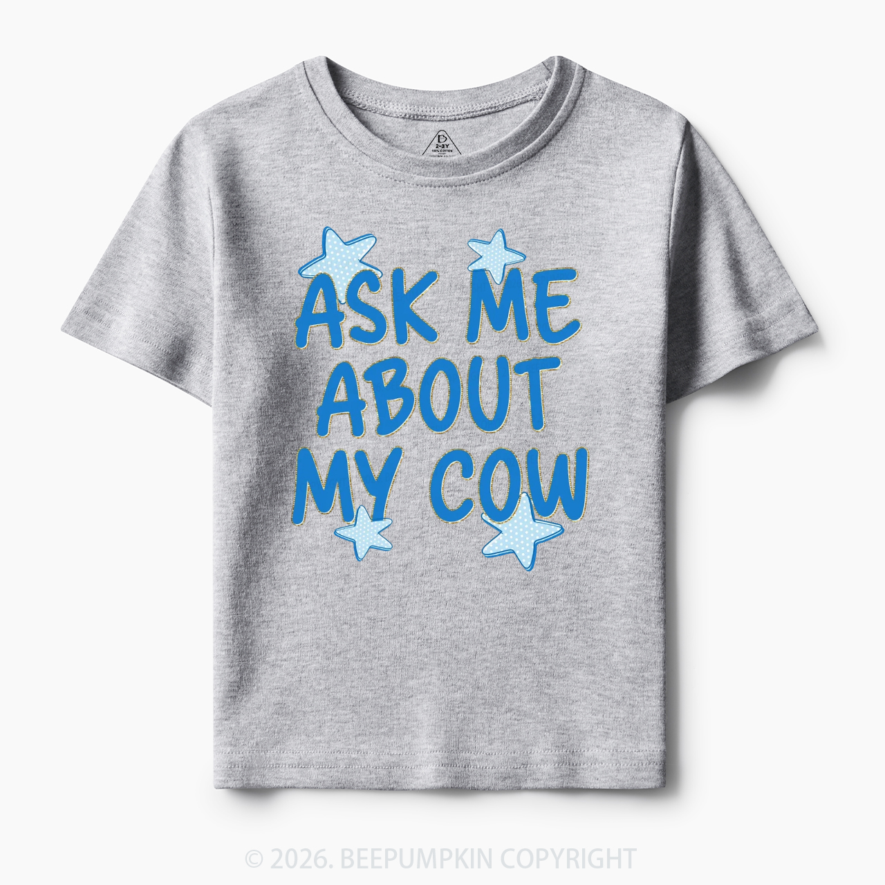 Ask Me About My Cow Toddler&Kid's Tees