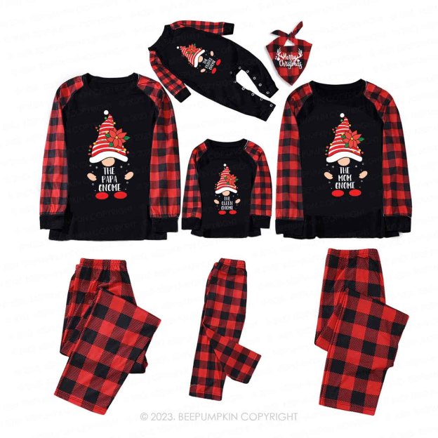 The Custom Gnome Funny Family Matching Pajamas Beepumpkin