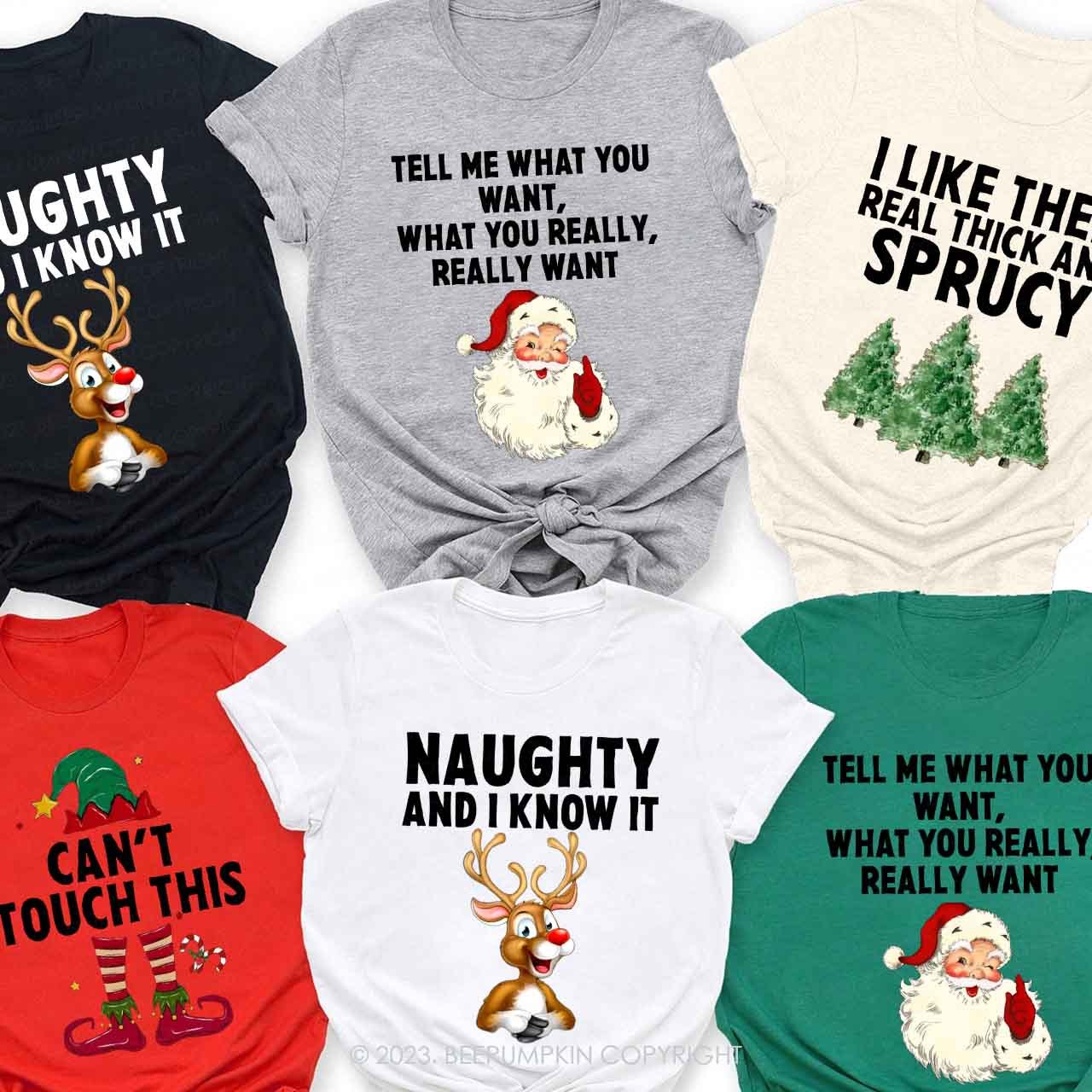 Funny Party Matching Shirts For Christmas Beepumpkin