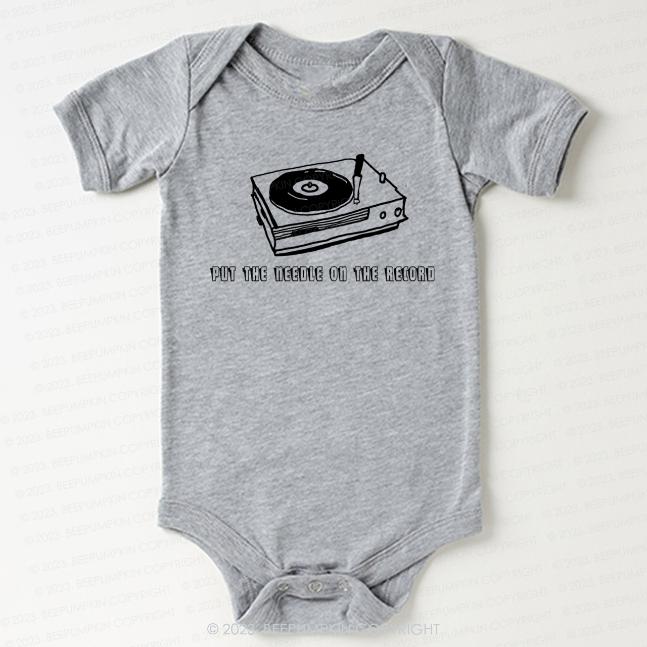 Put The Needle On The Record Bodysuit For Baby