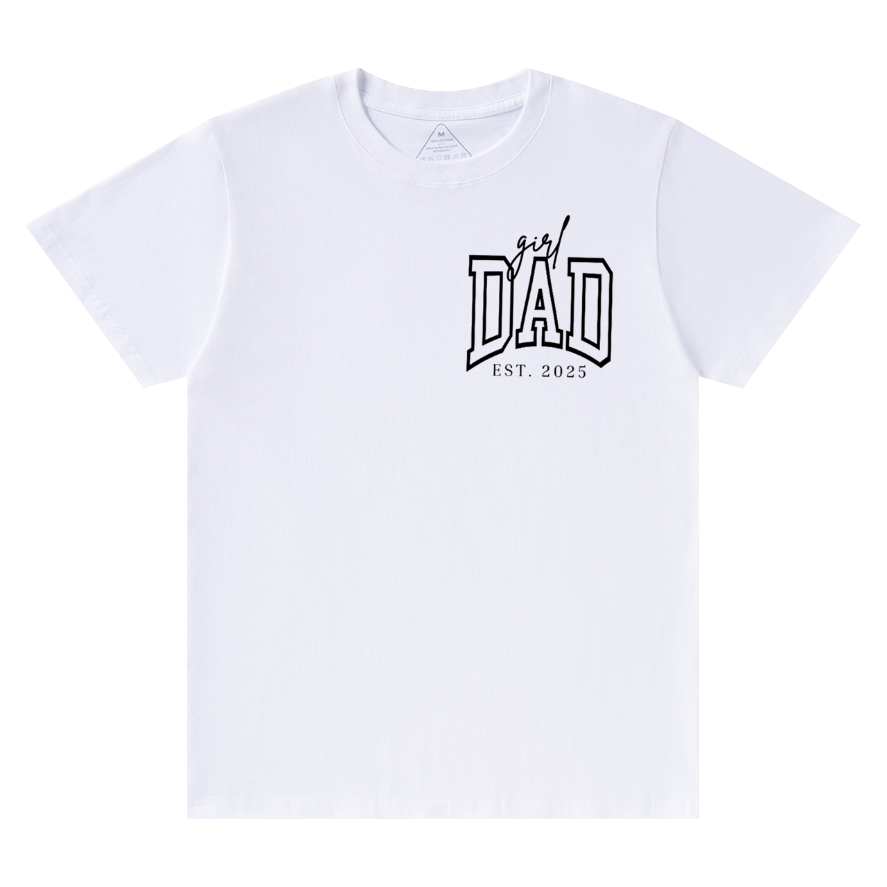 Personalized Dad Est Year T-shirt