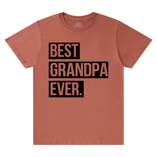 Best Grandpa Ever Grandparents T-shirt