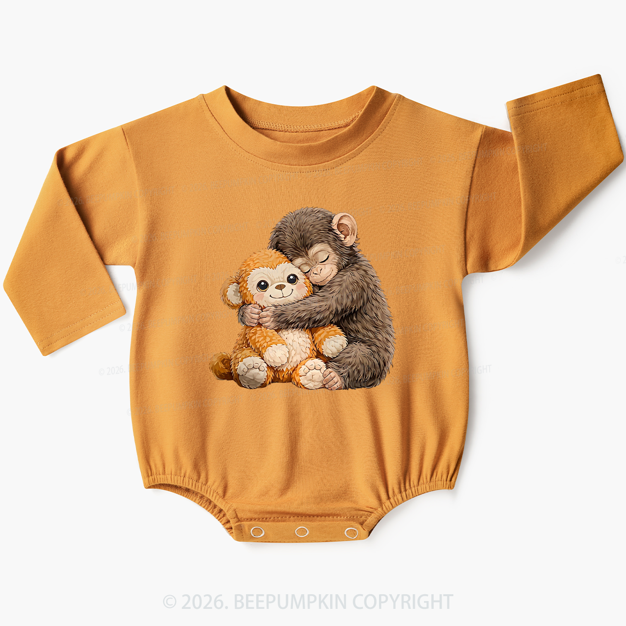 Dear Punch Monkey LovelyBaby Bubble Romper