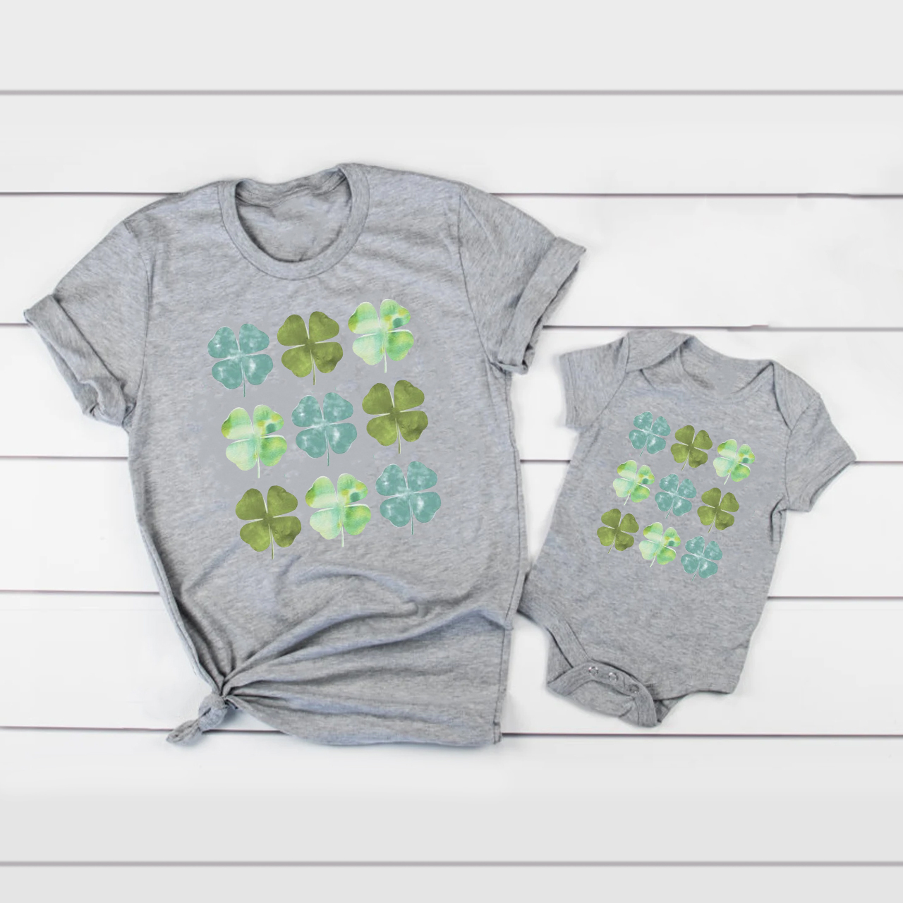 Clover Sudoku St Patrick's Day Matching Shirt