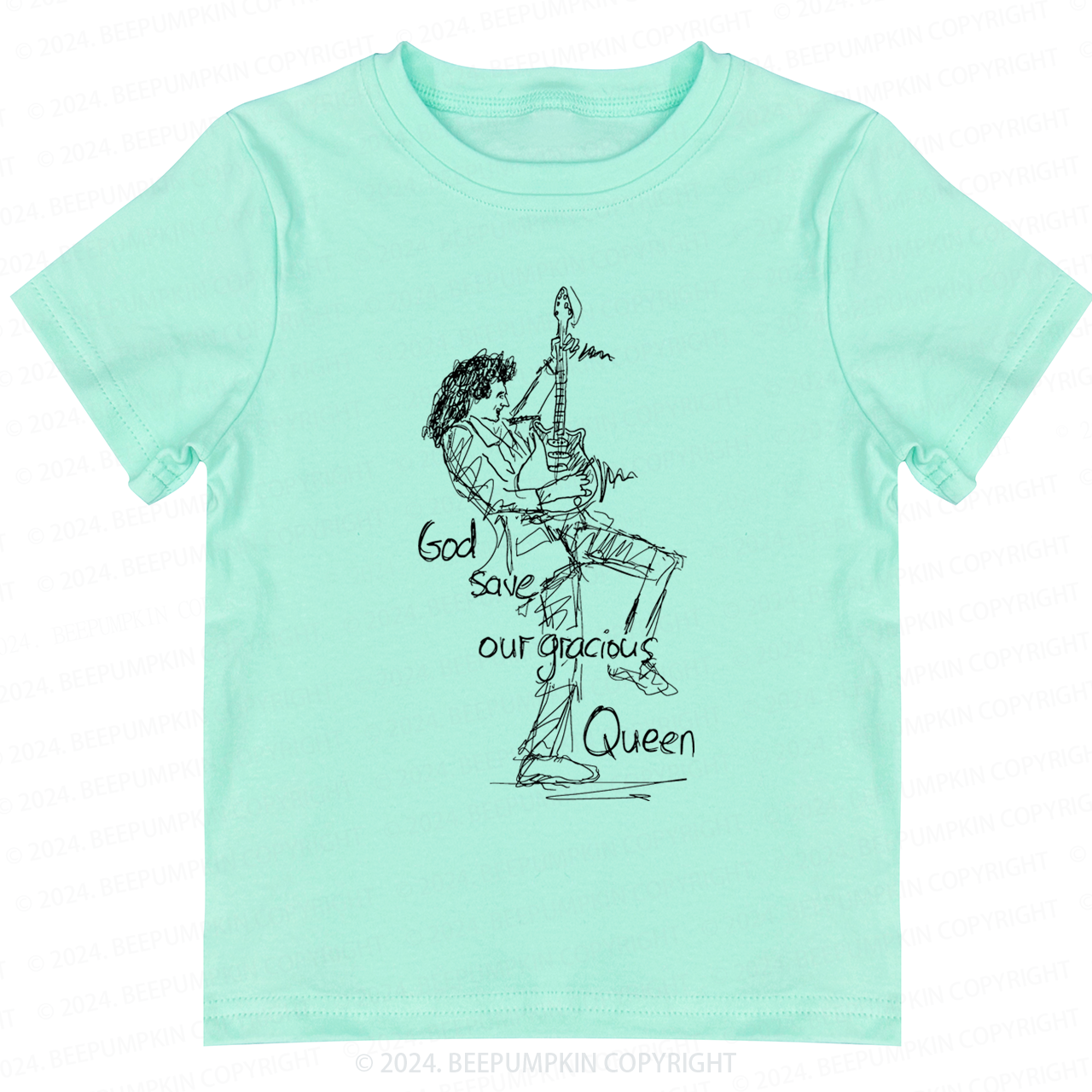 Rock Man Art Toddler&Kids Tees 8