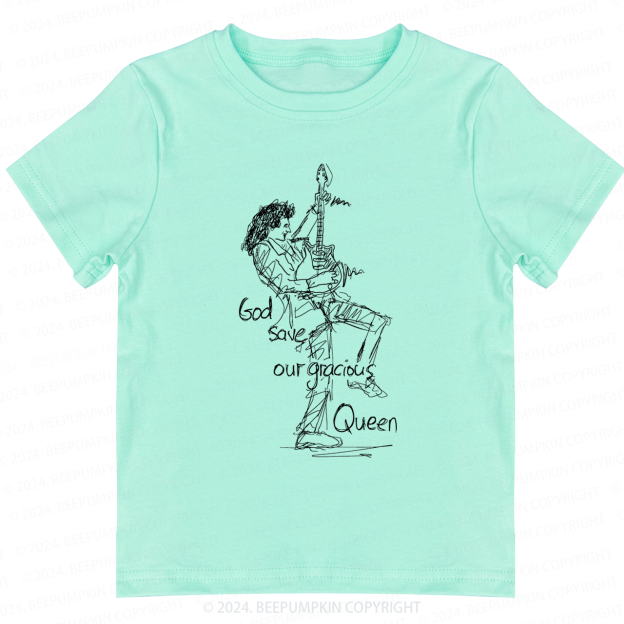 Rock Man Art Toddler&Kids Tees 8