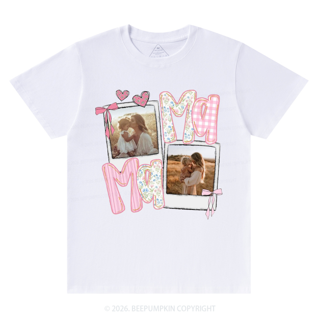 Personalized Photo Gift Shirt For Mom