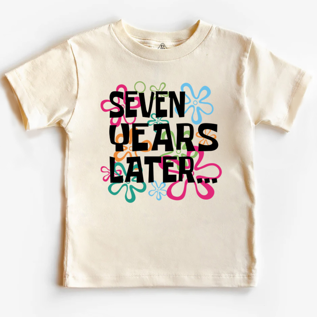 Seven Years Later Toddler&Kid's Tees Beepumpkin 