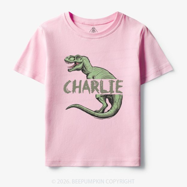 Personalized Roar And Explore Toddler&Kid's Tees