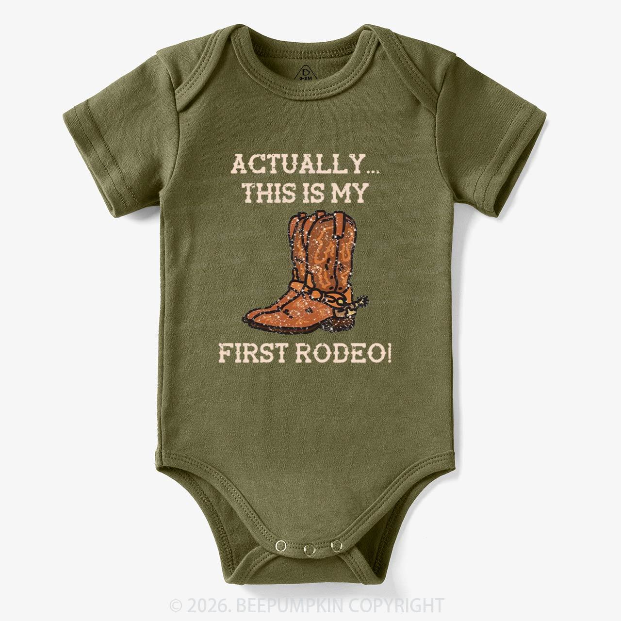 This Is My First Rodeo Bodysuit