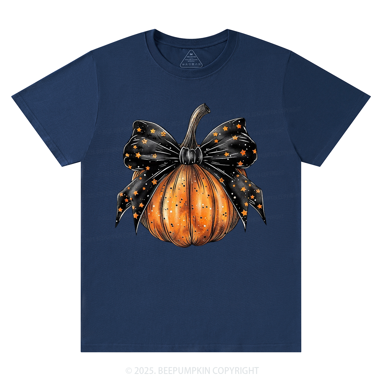 Stars Bow Halloween T-Shirts Beepumpkin